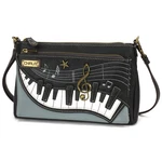 New Chala Blue Piano Music Deluxe Crossbody Cell Phone Purse Bag Rfid. Fixed Price $60.00.