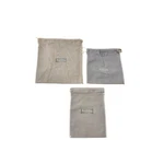 Vtg Marshall Fields Steuben Crystal Glass Anti-tarnish Dust Bags Storage Js. Fixed Price $35.00.