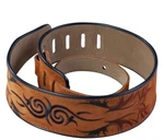 Levys Embroidered Suede Series Guitar Strap Honey Diamond Style Bin 13. Fixed Price $25.00.