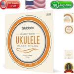 Durable Baritone Ukulele Strings Silver-plated Copper & Black Nylon 4-PACK. Fixed Price $14.44.