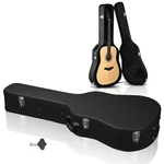 Acoustic Guitar Hard Case Wooden Shell Carrying Lockable. Fixed Price $89.90.