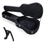 Yescom Acoustic Guitar Case Hardshell With Lock Carrying And Capo. Fixed Price $149.90.