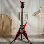 Dbz Bird Of Prey Electric Guitar Red Body 2H Pickups Fr Bridge Chrome Parts. Fixed Price $366.61.