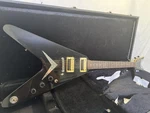 Dean V79 Classic Used Mahogany Body Black W/ Hard Case. Fixed Price $720.00.