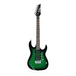 Ibanez GRX70QA Gio 6-STRING Electric Guitar Transparent Emerald Burst. Fixed Price $186.99.