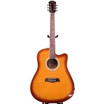 Oscar Schmidt OD45CTSPAK Dreadnought Acoustic Guitar Pack, Tobacco Sunburst. Fixed Price $159.99.