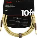 Fender Deluxe Tweed Electric Guitar/instrument Cable, Straight Ends, 10' Ft. Fixed Price $24.99.