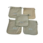 Vtg Marshall Fields Steuben Crystal Glass Anti-tarnish Dust Bags Storage Js. Fixed Price $40.00.