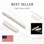 6-STRING Acoustic Guitar Bone Saddle & Nut Simple Installation, Superior Sound. Fixed Price $7.99.