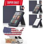 Stylish Heavy-duty Synthetic Leather E-reader Case With Hand Strap Haze Blue. Fixed Price $18.98.