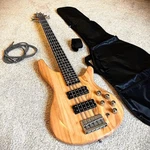 Open Box Special! Hh Pickups! 5 String Style Electric Bass Guitar +case/bag. Fixed Price $209.00.