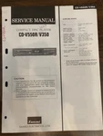 Sansui CD-V550R CD*V350 Service Manual **original**. Fixed Price $12.79.